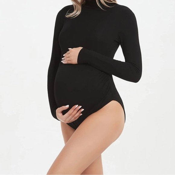 NWT Long Sleeve Maternity Bodysuit - Picture 1 of 10